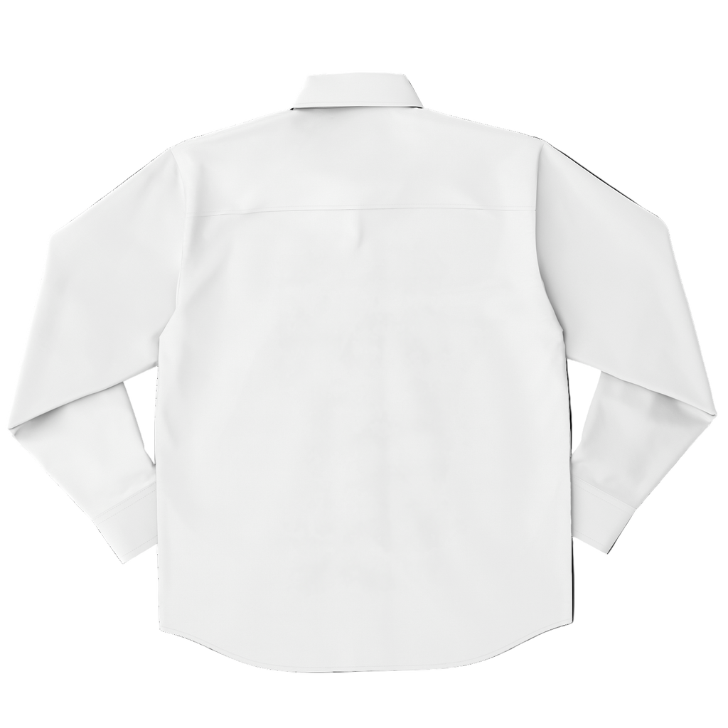 Destined To Reign Button Down Shirt – White & Gold Edition